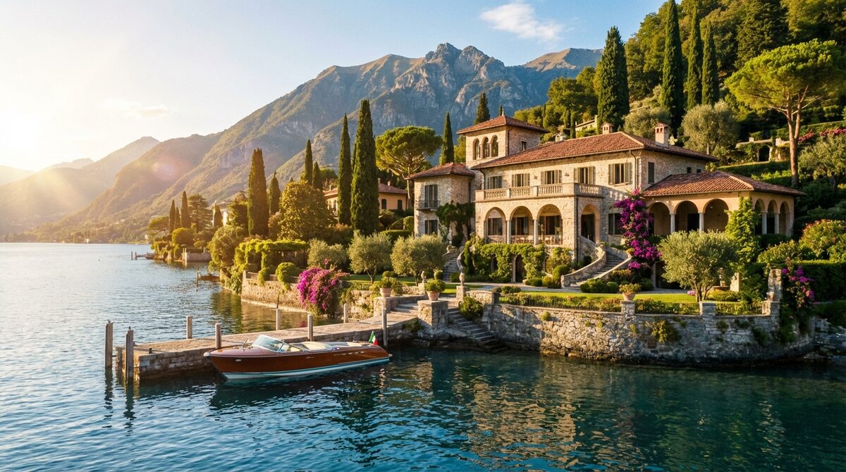 Itália Atrai Mais Milionários que Nunca: Lake Como, Sardenha e Toscana Registram Boom de Luxo em 2026